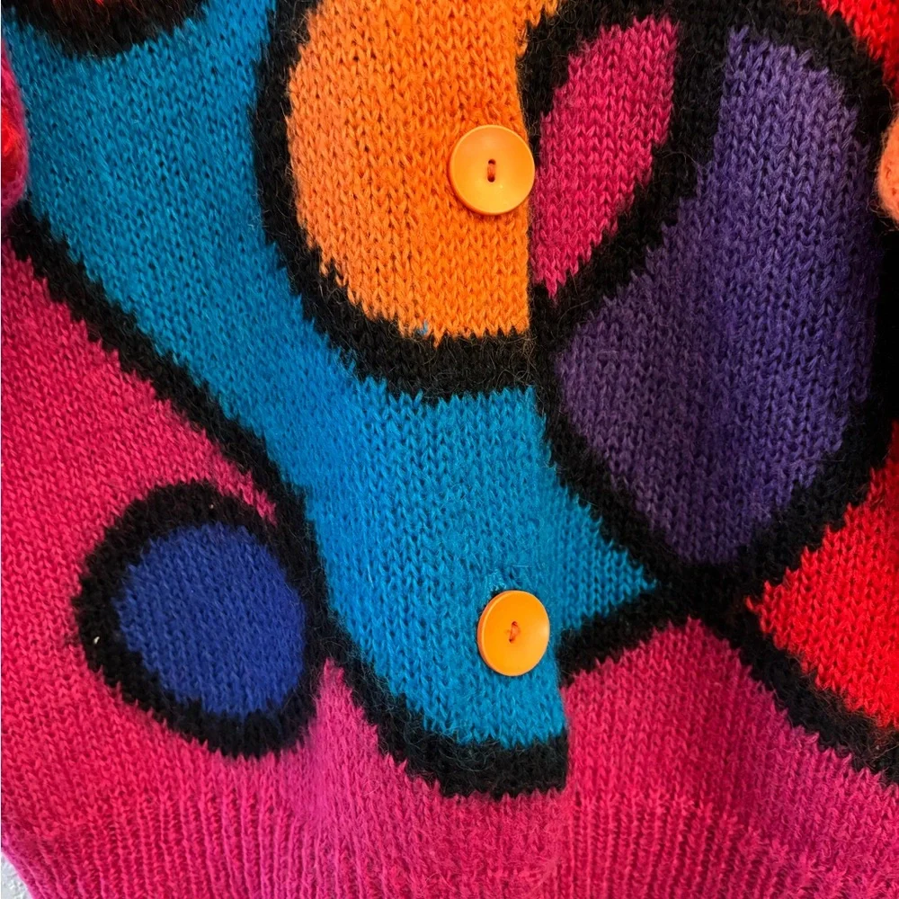 Colorful Women's Sweater by Chelsea Young - Picture 9 of 9